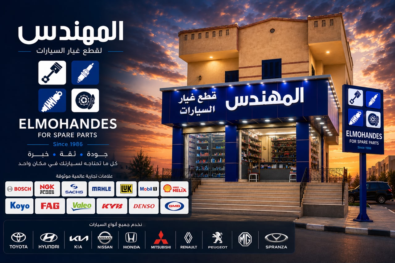 Al Mohandes spare parts storefront